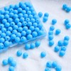 250pcs Acrylic Beads for Bracelets, 8mm Plastic Beads Smooth Round
