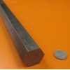 Basic 4140 Alloy Steel Hex Rod 1 1/8" Hex x