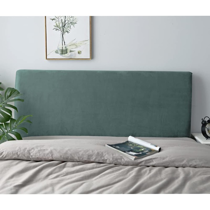 DUJUIKE Bed Head Board Slipcover, Stretch Bed Headboard Cover, Dustproof