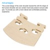 MECCANIXITY 1/2 Violin Bridge Maple Wood Violin Parts for 1/2