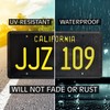 Bullitt | JJZ 109 | Metal Stamped License Plate