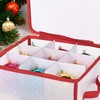 MIJOMA Storage Box, Organiser Box, Christmas Organiser for Christmas Tree
