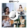 EsiFare 化粧鏡 手鏡 鏡 小さい 10.5*7cm 折りたたみミラー 卓上ミラー ミラー 角度調節可能