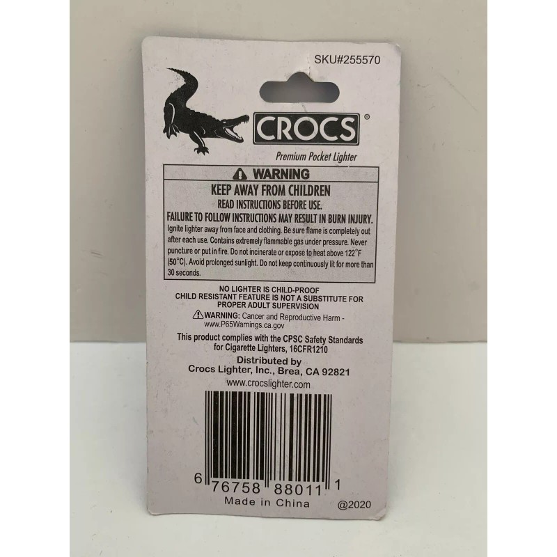 Crocs Premium Pocket Animal Print Lighter
