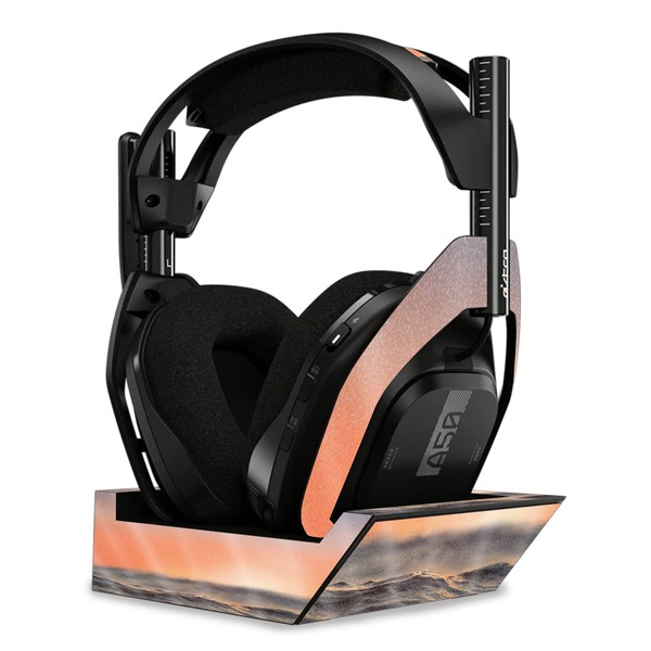 MightySkins Glossy Glitter Skin Compatible with Astro A50 Wireless Headphones