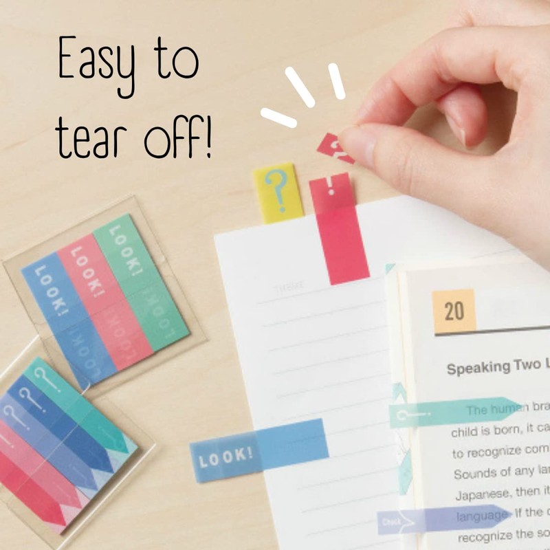 Slim Sticky Notes [Perforated Film, Fusen, Piri-it Pilit] LOOK! →