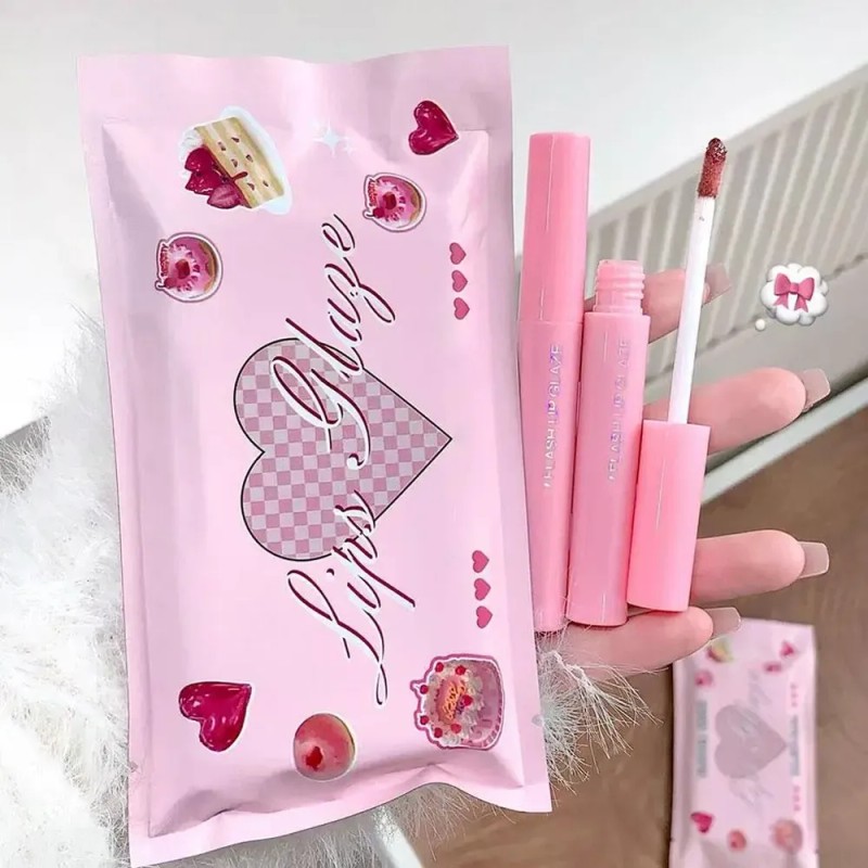 Juego De Lápiz Labial Brillante Magic Casa De 5 Piezas
