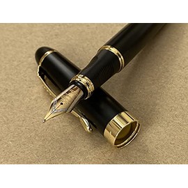 Jinhao X450 0.5mm Medium Nib Fountain Pen by Rhapsody Ink Pens (Matte/Satin)