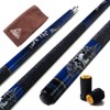 CUESOUL Rockin Series 58" 21oz Maple Pool Cue Stick Set