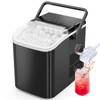 Sweetcrispy Countertop Ice Maker Machine, Portable Self-Cleaning Ice Machine with