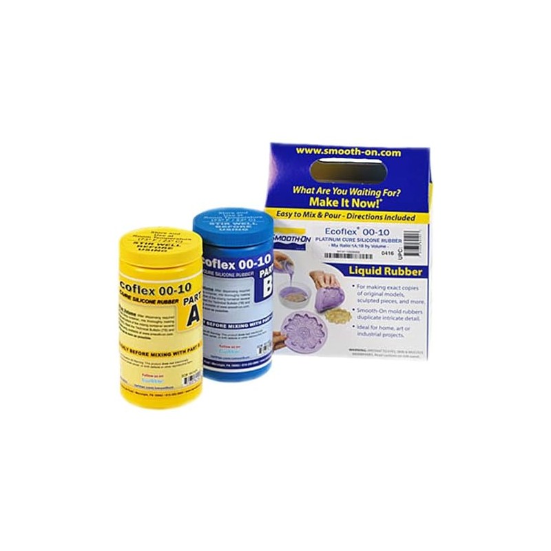 Ecoflex 00-10 - Super-Soft, Addition Cure Silicone Rubber - Pint