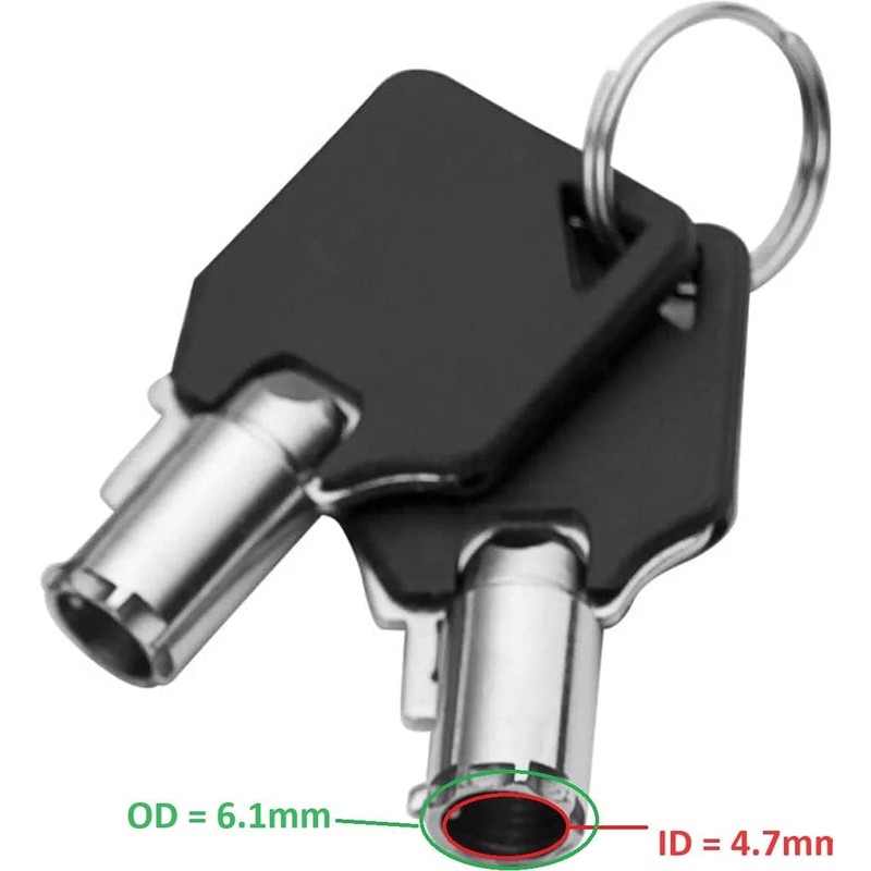cyclingcolors 2 x Master Key N°102 + 2 x Mailbox