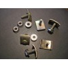 Auveco 6 pcs rear quarter belt moulding clips 1951 1952