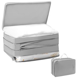 (Newest Double-Sided Storage) Travel Pouch, Travel Compression Bag, Space Saving, Cute, Compression Bag, Business Trip, Travel, Large Capacity, Storage Bag, Clothes Sorting, Multi-functional, Easy