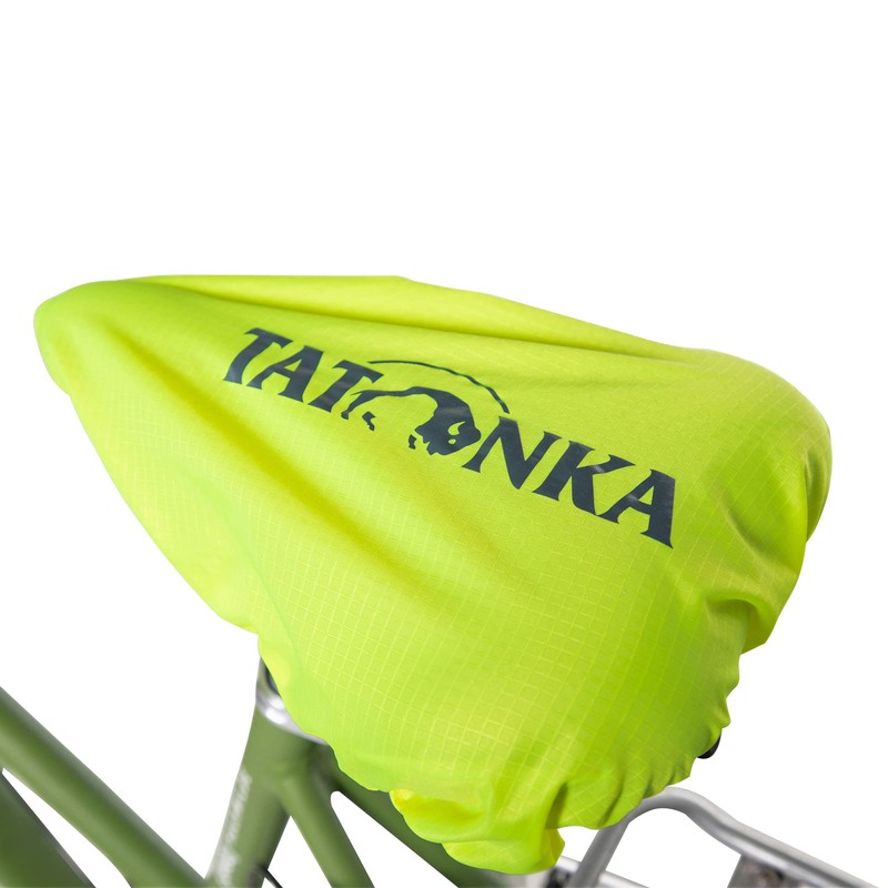 Tatonka Unisex - Adult Saddle Cover Rain Cover Safety Yellow