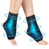Ankle Foot Ice Pack Wrap for Injuries, Reusable Gel Ice
