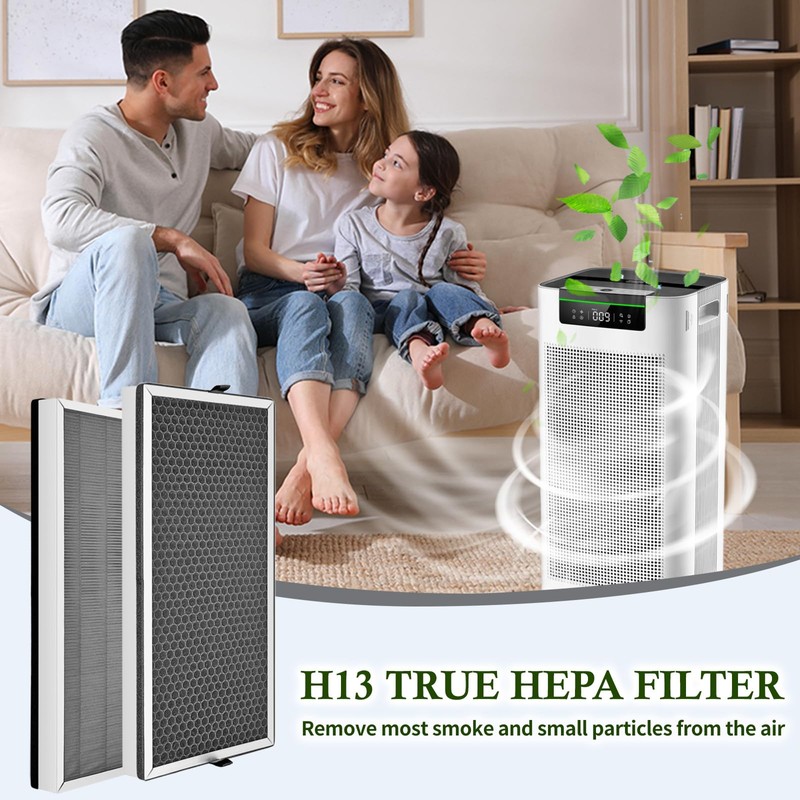 HODSEUKIN Replacement Filter Compatible with jafanda jf888 air purifier,True HEPA