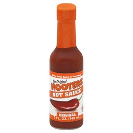 The Original Hooters Hot Sauce - Ideal for Spreads, Crackers and More! A Hot Touch for A Better Taste - Nutritionally Balanced, Easy Use - 5 Fl oz