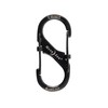 Nite Ize S-Biner SlideLock Locking Stainless Steel Carabiner (Black, #2)
