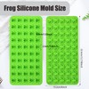 Frog Chocolate Candy Fondant Silicone Mini Mold, 55 Hole 3D