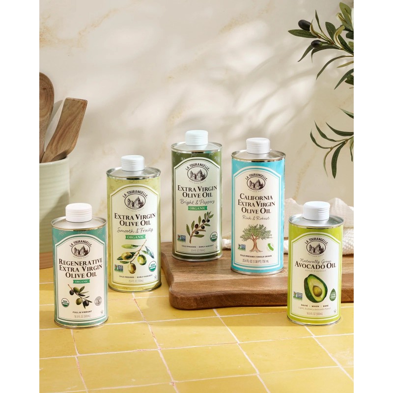 La Tourangelle Regenerative Extra Virgin Olive Oil 16.9 Fl Oz