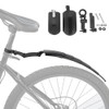 Bicycle Mud Guard Foldable Universal Mountain Bike Stretchable Mudguard Cycling