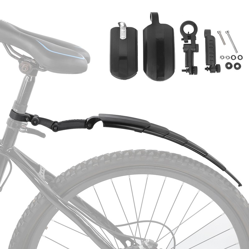 Bicycle Mud Guard Foldable Universal Mountain Bike Stretchable Mudguard Cycling
