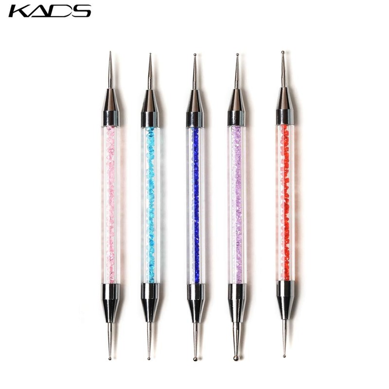 KADS Dotting Brush, 3 Pieces Nail Brush Set Nail Art
