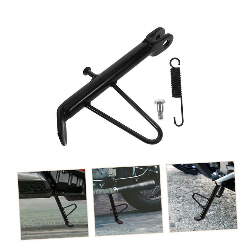 ULTECHNOVO Motorcycle Kickstand Support Adjustable Side Stand for Dirt Bikes