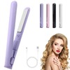 Mini Dual Purpose Curling Iron, 2025 New 2-in-1 Mini Curling