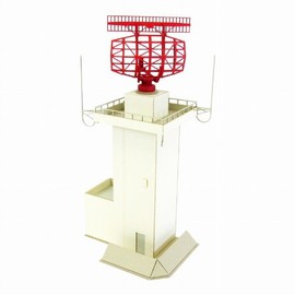 Sankei MK08-05 1/144 Air Scene Series Air Traffic Radar Tower Papercraft