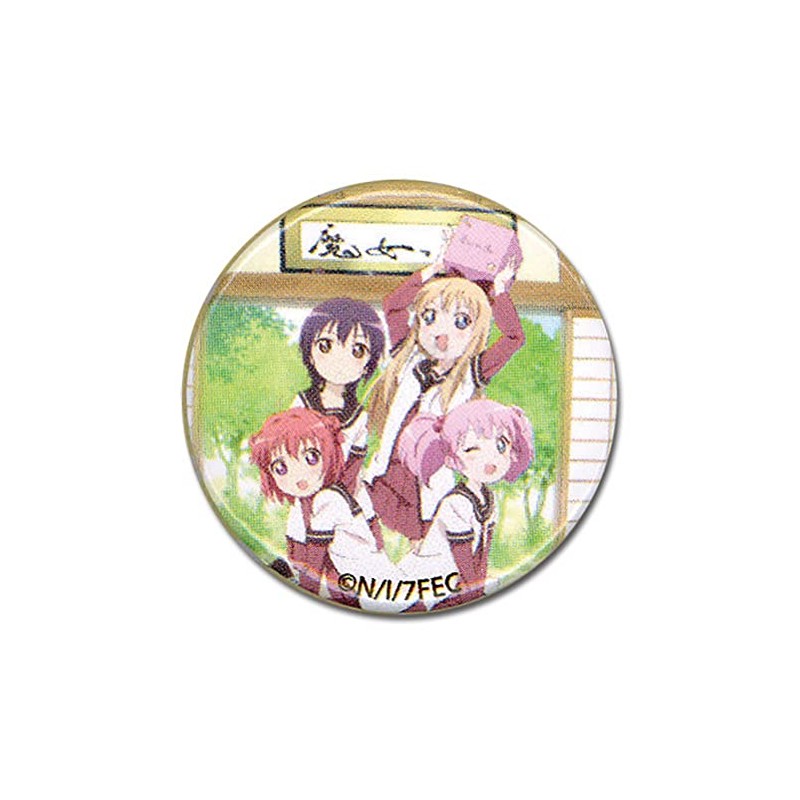 Great Eastern Entertainment Yuruyuri Classroom Group Button, 1.25"