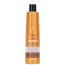 Echos  Shampoo Luxury 350 ml  Línea Seliá Luxury  Shampoo Hidratación Intensa  Cabellos Secos  Sin Sulfatos y Parabenos  Tratamiento para Cabello...  