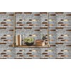 Weimeisc 10 Sheets Peel and Stick Backsplash Tile for Kitchen,