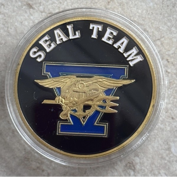 US NAVY SEAL TEAM FIVE Challenge Coin