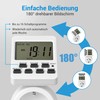 DEWENWILS Timer Socket, Digital Timer, German Version with 16 Switching