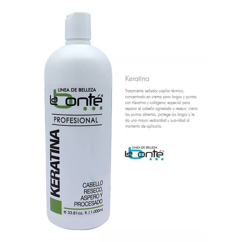 Labonté Kit Labonte Keratina Alisante 1lt + Vitamina E Keratina