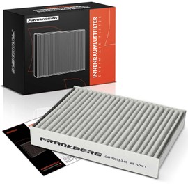 Frankberg Cabin Air Filter Pollen Filter with Activated Carbon Compatible with C1 II PA PS 1.0L 1.2L 2014-2021 108 1.0L 1.2L 2014-2024 Aygo B4 1.0L 1.2L 2014-2024 Replace# B000975480