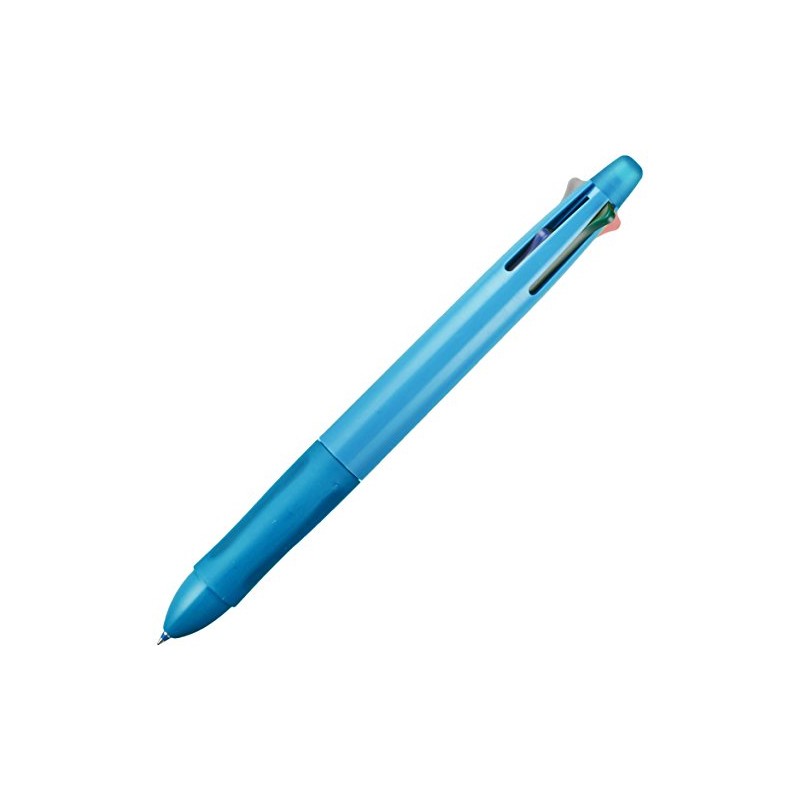 Pilot Begreen 4+1 Light Ballpoint Pen, 0.7 mm, Soft Blue
