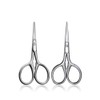 Mikinona 1set Portable Beard Scissors and Beauty Scissors for Facial