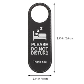 Operitacx Door Sign 4 Please Room Hanging Sign Please Do Not Stören Door Knob Hanger Double Sided For Hotel Nichts
