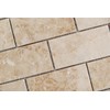 Crema Cappuccino Marble 2 X 4 Brick Polished Mosaic Tiles