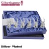 SILBERKANNE Holder for Place Cards Set of 6 Deer 4