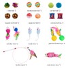 Dono 21Pcs Cat Toys Set-Kitten Interactive Cat Toys for Indoor