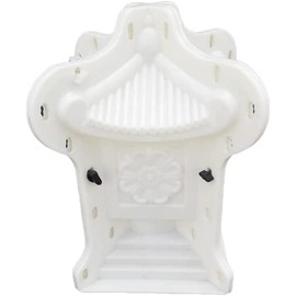 Concrete Statue Mold, Cement molds for Home, Concrete Garden Statue for Garden Decoreation, EAIVENY Unique Concrete Plastic Mould (Pagoda)