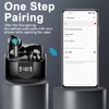 Wireless Earbud, Bluetooth Headphones 5.3 NEW 40H Ear Buds Bass