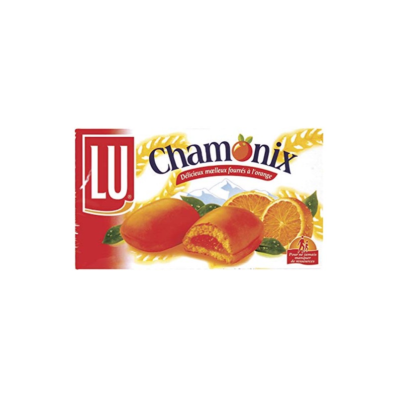 LU - Chamonix Orange - French Cookies Orange Filled -