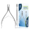 Mamjy Mamjy Cuticle Cutter with Cuticle Pusher, Professional Cuticle Remover