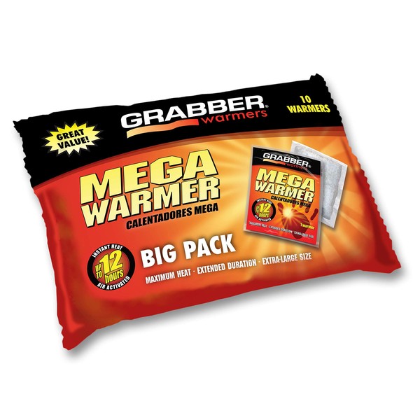 Grabber 18 Hour Body Warmers l 10 Unit Value Pack
