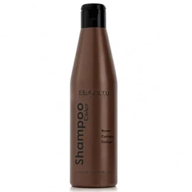 Salerm Color Shampoo Para Cabello Castaño 250ml - Shampoo Matizador Con Pigmentos - Reflejos Cálidos - Para Uso Frecuente
